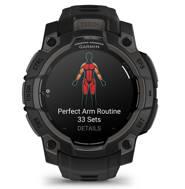 GARMIN Instinct 3 Amoled - 45 mm (inkl. USB-A Adapter)