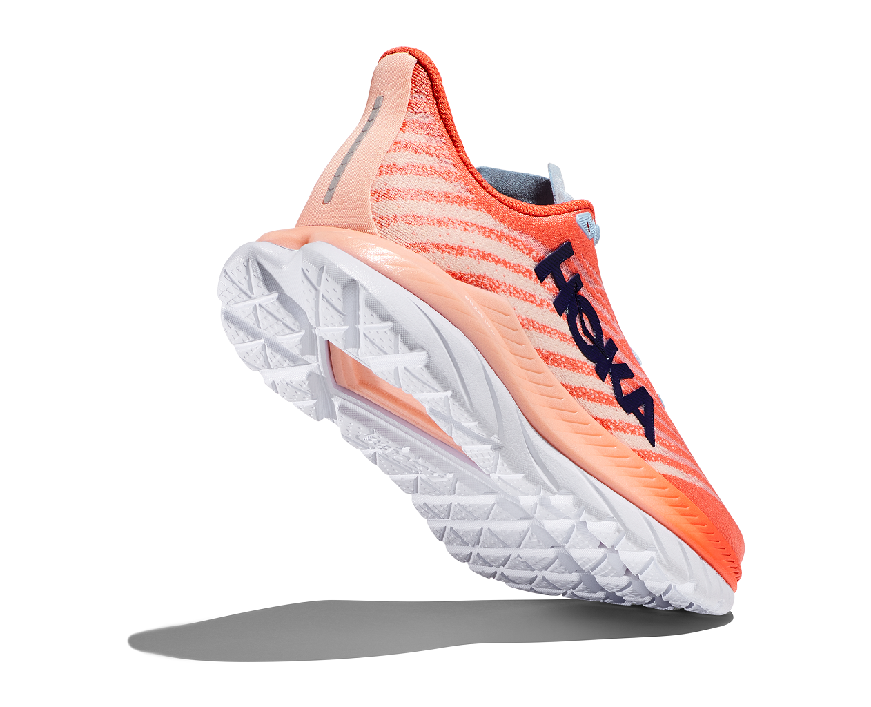 Hoka Mach 5 Peach Camellia Pfirsich