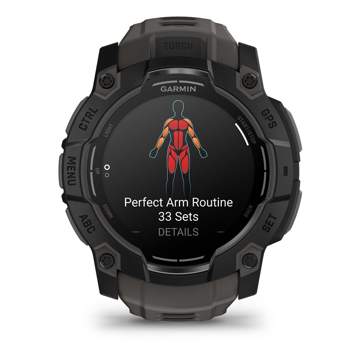 GARMIN Instinct 3 Amoled - 50 mm (inkl. USB-A Adapter)