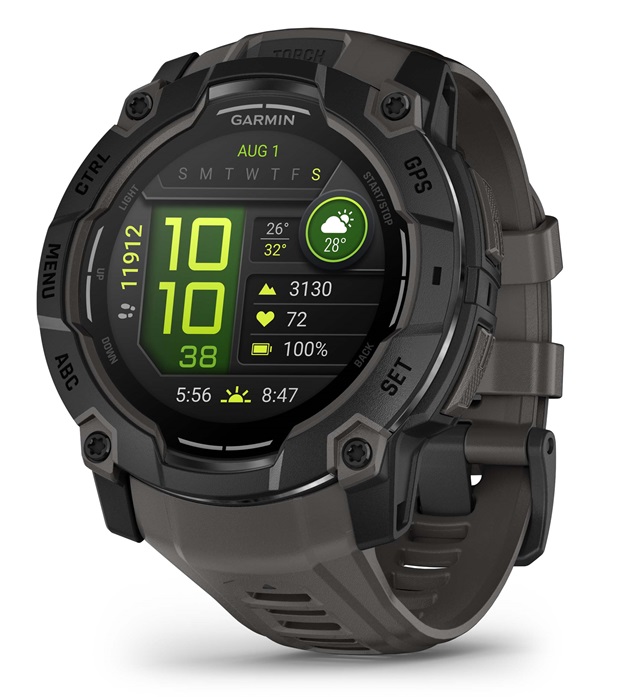 GARMIN Instinct 3 Amoled - 50 mm (inkl. USB-A Adapter)