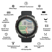 Polar Grit X2 S-L Night Black