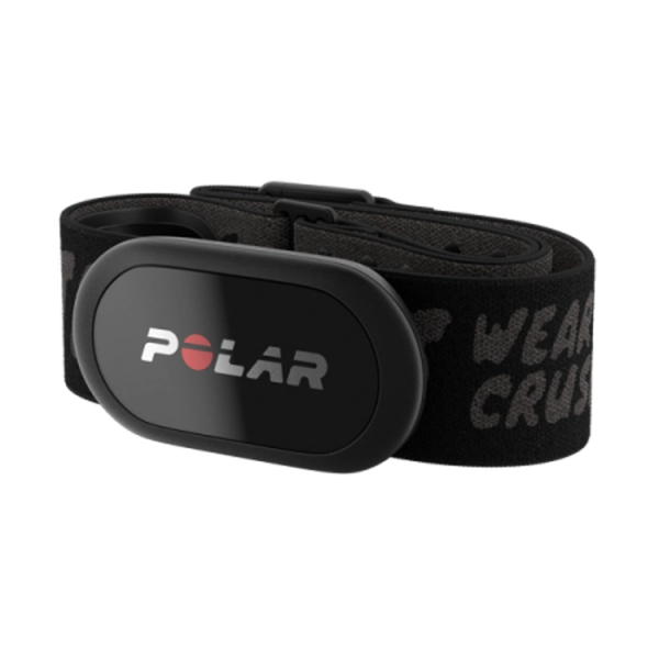 POLAR H10 Bluetooth Herzfrequenz-Sensor-Set mit Pro-Softstrap ANT+ Black-Crush-M-XXL