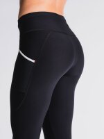 FUSION Long Tights - Unisex Superblack-M