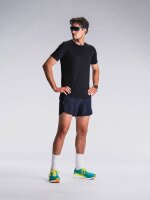 FUSION Mens Run T-Shirt black-S