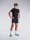 FUSION Mens Run T-Shirt black-S