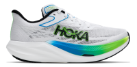 HOKA Rocket X3 - Unisex FROST / ELECTRIC LIME-M9 - 42 2/3
