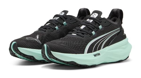 PM ForeverRun NITRO 2 - Damen PUMA Black - Mint Melt-US W9 - EUR 40