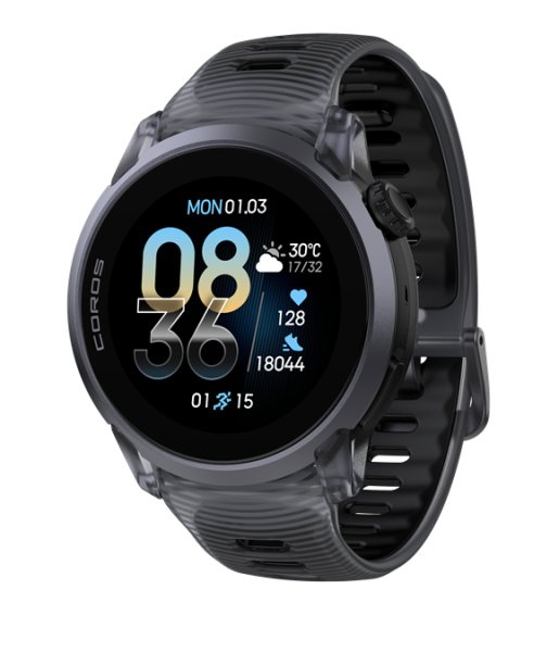 Coros Pace 4 Schwarz-Silikonarmband-Aluminium