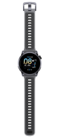 Coros Pace 4 Schwarz-Silikonarmband-Aluminium