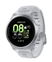 Coros Pace 4 Weiß-Silikonarmband-Aluminium