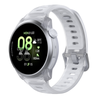 Coros Pace 4 Weiß-Silikonarmband-Aluminium