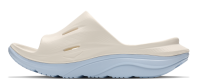 HOKA Ora Recovery Slide - Unisex ALABASTER / AMBIENT BLUE-M8 - 41 1/3