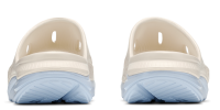 HOKA Ora Recovery Slide - Unisex ALABASTER / AMBIENT BLUE-M8 - 41 1/3
