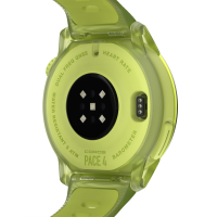 Coros Pace 4 Neon Yellow-Nylonarmband-Aluminium
