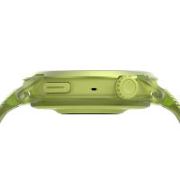 Coros Pace 4 Neon Yellow-Nylonarmband-Aluminium