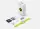 Coros Pace 4 Neon Yellow-Nylonarmband-Aluminium