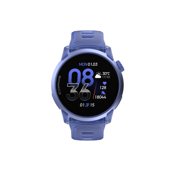 Coros Pace 4 Ultraviolet-Nylonarmband-Aluminium