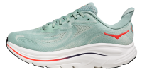 HOKA Clifton 10 - Herren SAGE / NEON FLAME-M8.5 - 42