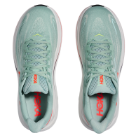 HOKA Clifton 10 - Herren SAGE / NEON FLAME-M8.5 - 42