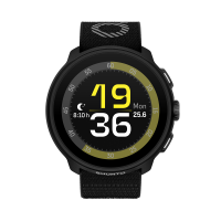 Suunto Run All Black-Nylonarmband inkl. USB-A Adapter