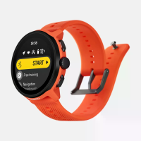 Suunto Run Coral Orange-Silikonarmband inkl. USB-A Adapter