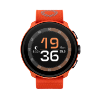 Suunto Run Coral Orange-Nylonarmband inkl. USB-A Adapter