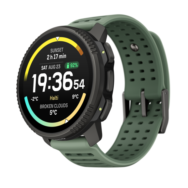 Suunto Vertical 2 Sage-Titangehäuse inkl. USB-A Adapter