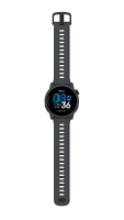 Coros Pace 4 Schwarz-Silikonarmband-Standard