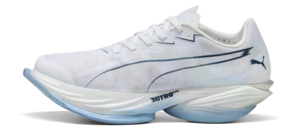 PUMA White - Chambray Blue